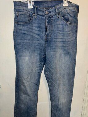 H&M Slim Fit Jeans Men's 34x30 Light Wash Denim